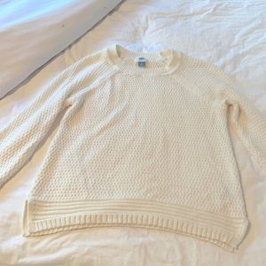 Off white sweater barely worn